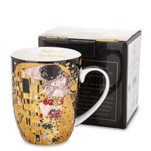 Kubek Pocałunek G.Klimt black